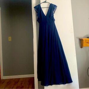 Altered State bridesmaid/prom/wedding guest dress - navy blue